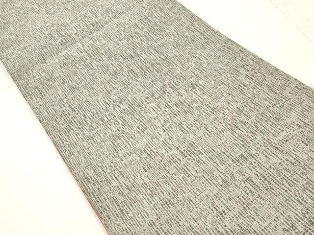 平和屋着物◎全通柄袋帯 霞文 銀糸 DABA3125qa