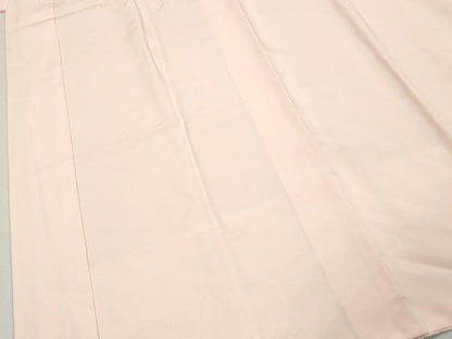 平和屋着物■長襦袢　袷　舞桜文　灰桜色　正絹　逸品　DABA3248qa
