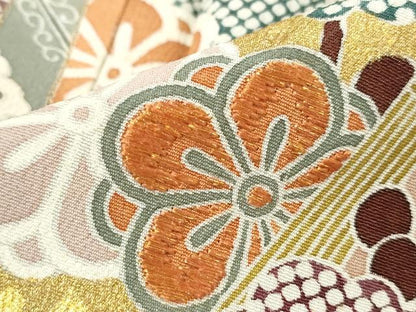平和屋着物■豪華黒留袖 刺繍 几帳舞花文 松竹梅 金彩 正絹 逸品 DABA3287qa