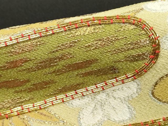 平和屋着物■豪華黒留袖　駒刺繍　エ霞枝松文　金彩　正絹　逸品　DABA3479qa