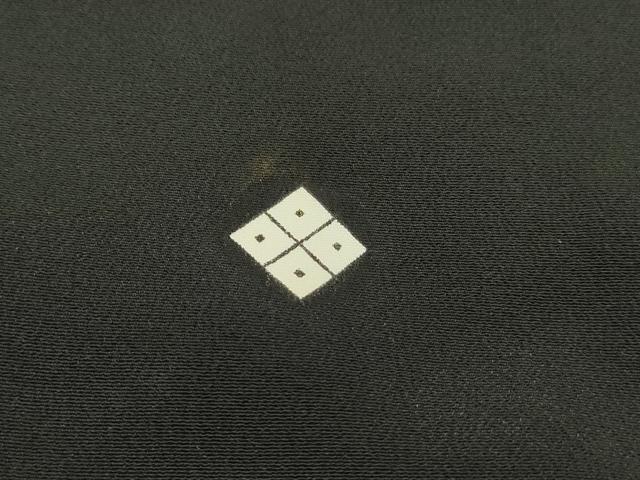平和屋着物■豪華黒留袖　駒刺繍　エ霞枝松文　金彩　正絹　逸品　DABA3479qa