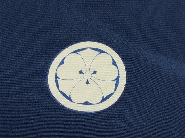 平和屋着物[]七五三　男の子　祝着・長襦袢(袷)セット　作家物　鷹　鷲　立波文　金彩　逸品　DABA3537ma