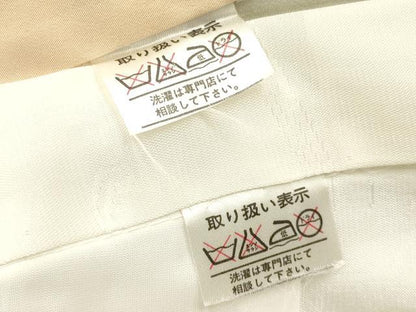 平和屋着物[]七五三　男の子　祝着・長襦袢(袷)セット　作家物　鷹　鷲　立波文　金彩　逸品　DABA3537ma