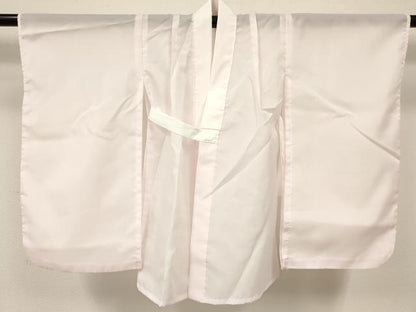 平和屋着物[]七五三　女の子　３歳　祝着　三つ身　長襦袢(単衣)・被布・小物セット　鞠花文　暈し染　金彩　箱付　洗える着物　DABA3547ma