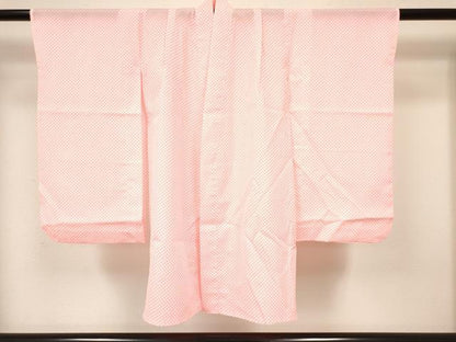 平和屋着物[]七五三 女の子 ３歳 祝着 三つ身 長襦袢(単衣)・被布・小物セット 独楽 コマ 箱付 DABA3549ma
