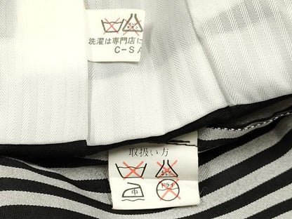 平和屋着物[]七五三　男の子　着物・黒紋付羽織・長襦袢(単衣)・行灯袴・小物セット　箱付き　DABA3558ma