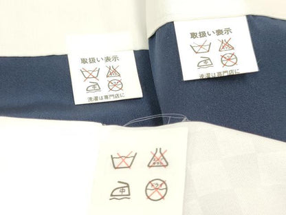 平和屋着物[]七五三　男の子　祝着・羽織・長襦袢(単衣)セット　鷹　鷲　松文　暈し染め　金彩　DABA3601ma