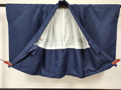 平和屋着物[]七五三　男の子　祝着・羽織セット　龍　兜　松竹梅　暈し染め　洗える着物　DABA3603ma