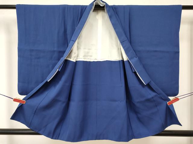 平和屋着物[]七五三　子供　男の子　祝着　瑠璃紺色　逸品　DABA3613ma