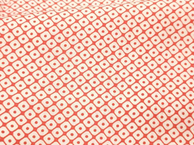 平和屋着物[]七五三　子供　女の子　長襦袢　無双仕立て　鹿の子文様　半衿刺繍　DABA3619ma
