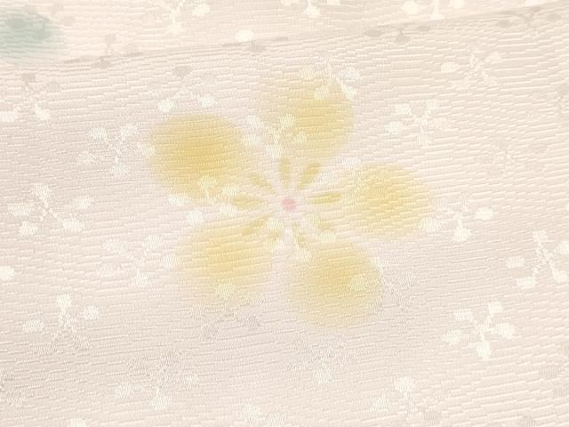 平和屋着物[]七五三　子供　女の子　長襦袢　無双仕立て　舞花文　半衿刺繍　逸品　DABA3624ma