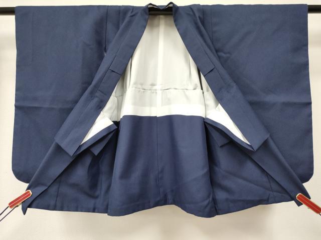 平和屋着物[]七五三　男の子　祝着・羽織セット　兜　松文　金彩　DABA3707ma