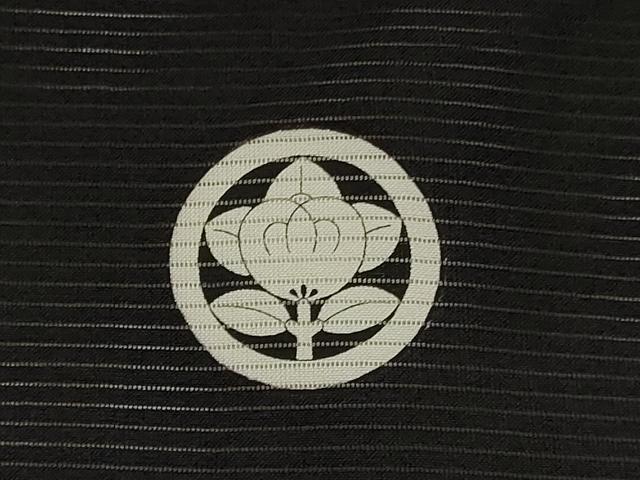 平和屋着物＊夏物　お宮参り　男の子　祝着　産着　初着　のしめ　絽　刺繍　鷹　鷲　立波笹松文　金彩　逸品　DABA3731ma