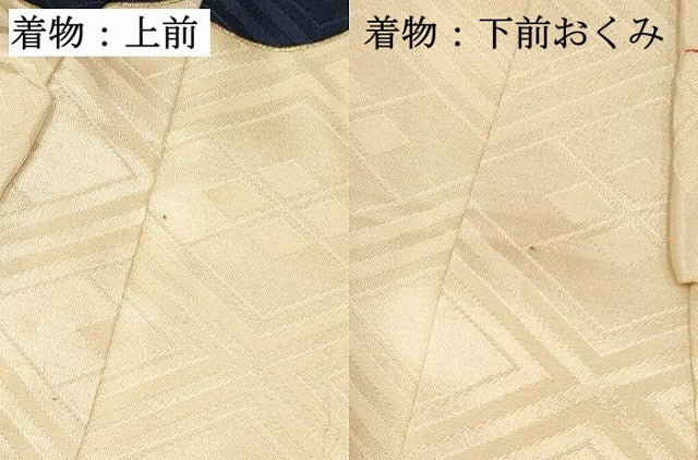 平和屋着物[]お宮参り　男の子　祝着　産着　初着　のしめ　鷹　鷲　立波亀甲宝尽くし文　金彩　逸品　DABA3807ma