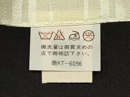 平和屋着物[]子供　男の子　羽織　鷹　鷲　龍　兜　矢羽松葉文　金彩　DABA3832ma