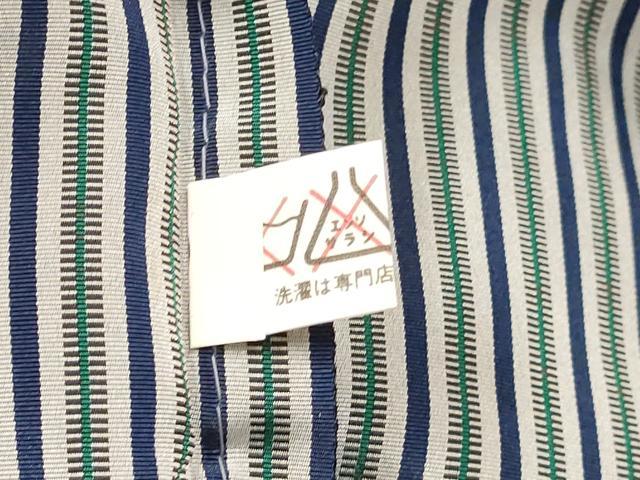 平和屋着物[]子供　男の子　行灯袴　間道　DABA3834ma