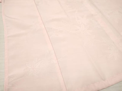 平和屋着物[]子供　女の子　長襦袢　単衣　楓地紋　虹色　半衿刺繍　洗える着物　DABA3836ma