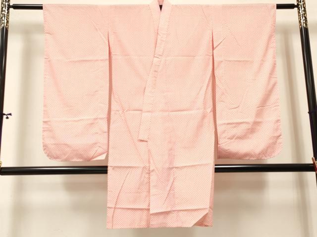 平和屋着物[]七五三 女の子 ７歳 祝着 四つ身 長襦袢(単衣)セット 駒刺繍 立波鼓御所車花文 暈し染め 金彩 DABA3838ma