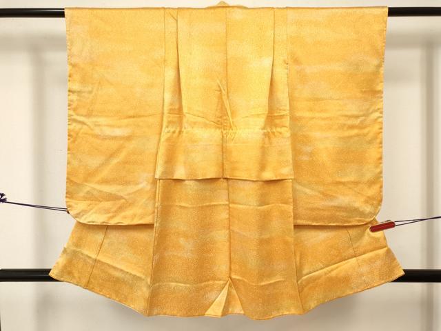 平和屋着物[]七五三　女の子　３歳　祝着　三つ身　霞文　暈し染め　逸品　DABA3936ma