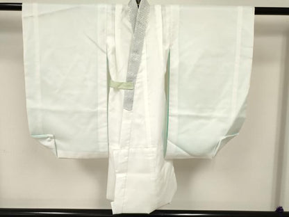 平和屋着物[]七五三　男の子　祝着・長襦袢(袷)セット　駒刺繍　鷹　鷲　風景立波松文　金彩　逸品　DABA3956ma