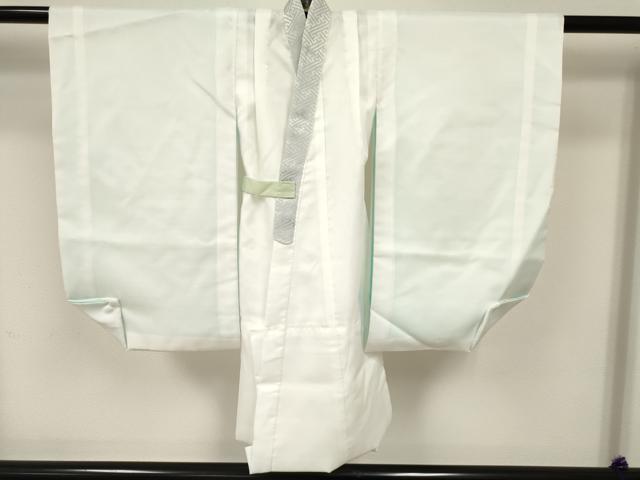 平和屋着物[]七五三　男の子　祝着・長襦袢(袷)セット　駒刺繍　鷹　鷲　風景立波松文　金彩　逸品　DABA3956ma