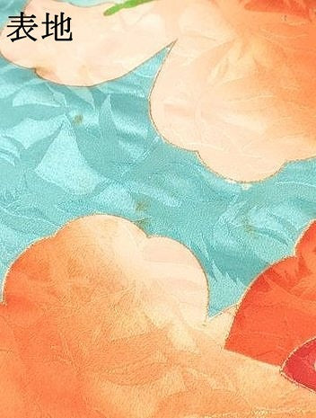 平和屋着物[]七五三　女の子　３歳　祝着　三つ身　舞蝶文　金彩　逸品　DABA3977ma