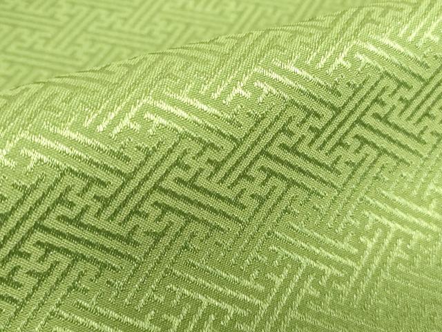 平和屋着物○男性 色紋付 長羽織セット 紗綾型地紋 青丹色