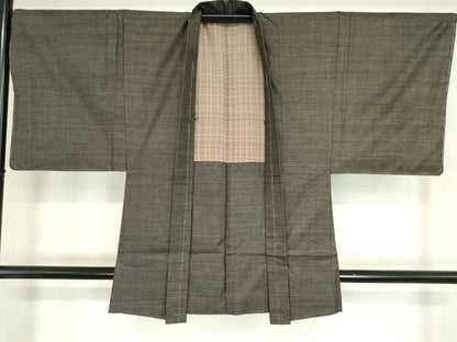 平和屋着物●男性　本場大島紬　アンサンブル　100亀甲　総詰め　正絹　逸品　DABA4011az