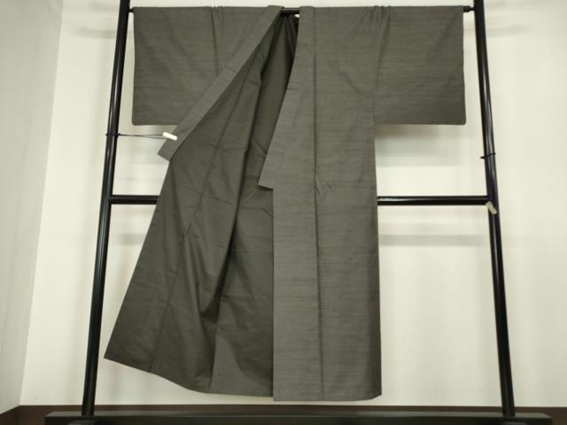 平和屋着物●男性 本場大島紬 アンサンブル 長襦袢(単衣) 100亀甲 総詰め 福山ナスミ作 証紙付き 正絹 逸品 DABA4016az