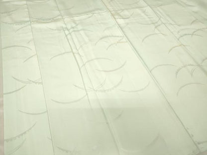 平和屋着物●長襦袢　無双仕立て　雪芝地紋　暈し染め　正絹　逸品　DABA4088az