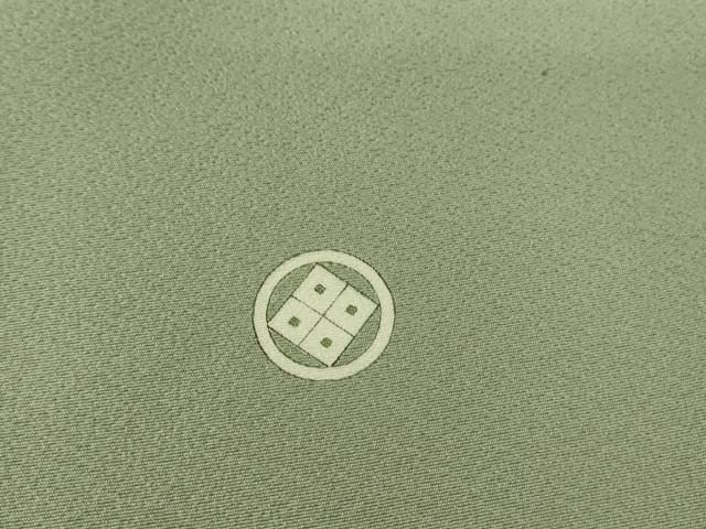 平和屋着物●豪華色留袖　友禅　作家物　鶴に若松葉　正絹　逸品　DABA4121az