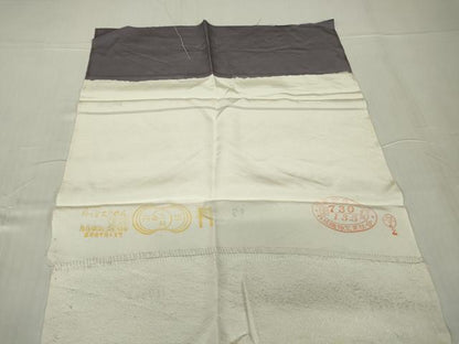 平和屋着物●訪問着 駒刺繍 宝尽くし楽器花文 暈し染め 金彩 反端付き 正絹 逸品 DABA4387az