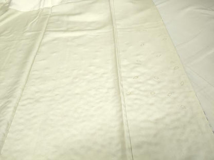 平和屋着物●訪問着　総刺繍　舞桜文　金糸　正絹　逸品　DABA4415az