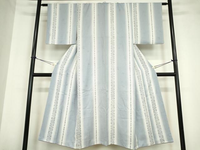 平和屋着物●上質な小紋 花間道 正絹 逸品 DABA4417az