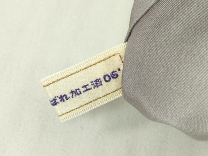 平和屋着物●上質な小紋 花間道 正絹 逸品 DABA4417az