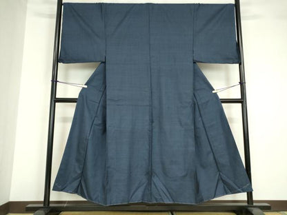平和屋着物●男性 本場大島紬 100亀甲 総詰め キングサイズ 正絹 逸品 未使用 DABA4422az