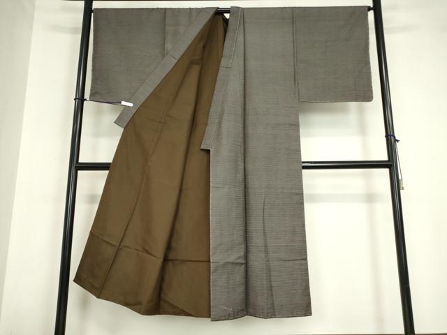 平和屋着物●男性 本場大島紬 100亀甲 総詰め 逸品 未使用 DABA4425az