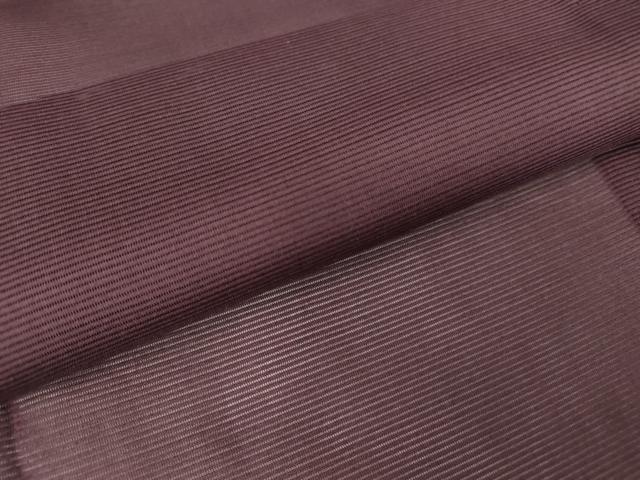 平和屋着物＊夏物 色無地 絽 似せ紫色 正絹 逸品 未使用 DABA4460az