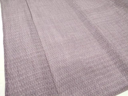 平和屋着物＊夏物　小千谷ちぢみ　よろけ縞　麻　逸品　DABA4462az