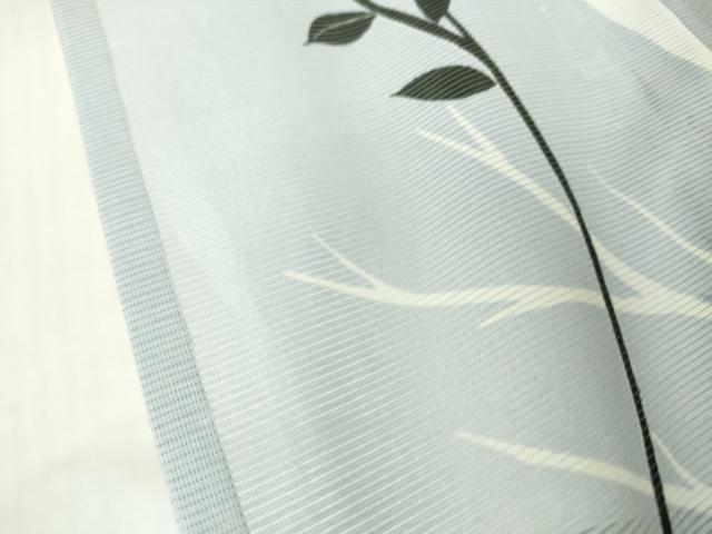 平和屋着物＊夏物 訪問着 絽 枝花文 暈し染め 洗える着物 DABA4482az