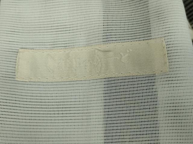 平和屋着物＊夏物 こむさでもーど・COMME CA DU MODE 小紋 絽 草花文 黒地 洗える着物 DABA4486az