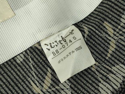 平和屋着物＊夏物 こむさでもーど・COMME CA DU MODE 小紋 絽 草花文 黒地 洗える着物 DABA4486az