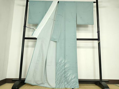 平和屋着物＊夏物 訪問着 絽 蜻蛉 洗える着物 DABA4523az
