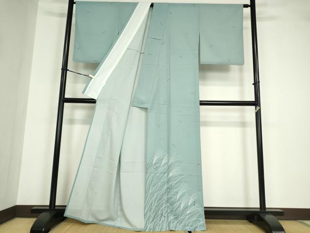 平和屋着物＊夏物 訪問着 絽 蜻蛉 洗える着物 DABA4523az
