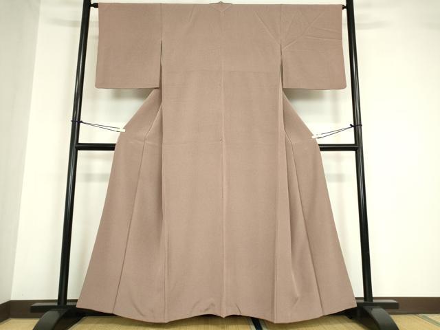 平和屋着物●江戸小紋 角通し 正絹 逸品 DABA4567az