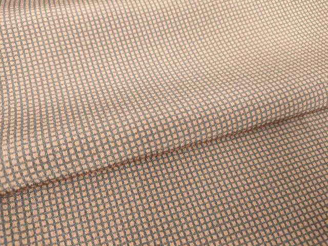 平和屋着物●江戸小紋 角通し 正絹 逸品 DABA4567az