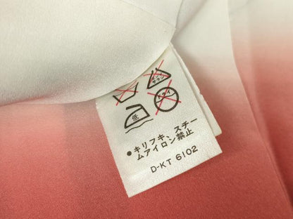平和屋着物●豪華振袖 舞桜文 黒地 金彩 正絹 逸品 DABA4580az