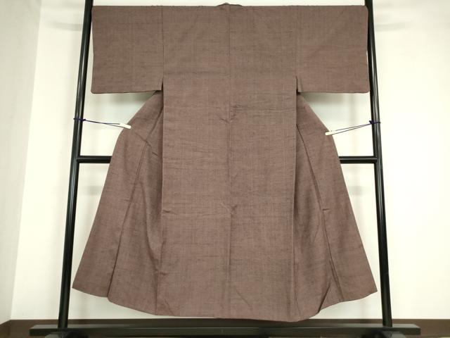 平和屋着物●男性 紬 霞文 正絹 逸品 DABA4594az