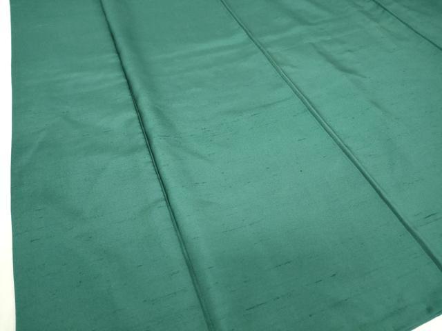 平和屋着物●上質な紬 色無地 虫襖色 正絹 逸品 DABA4600az