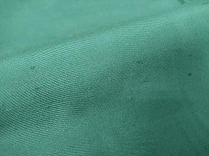 平和屋着物●上質な紬 色無地 虫襖色 正絹 逸品 DABA4600az